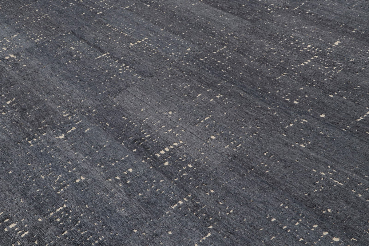 Rug & Kilim's Contemporary Rug in Grisailles Tones “City Lights”, 10'0" x 14'0"