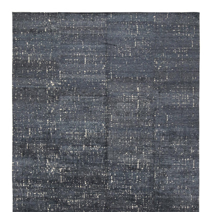 Contemporary Rug in Grisailles Tones “City Lights”