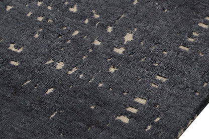 Rug & Kilim's Contemporary Rug in Grisailles Tones “City Lights”, 10'0" x 14'0"