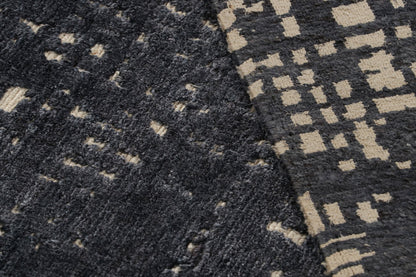 Rug & Kilim's Contemporary Rug in Grisailles Tones “City Lights”, 10'0" x 14'0"