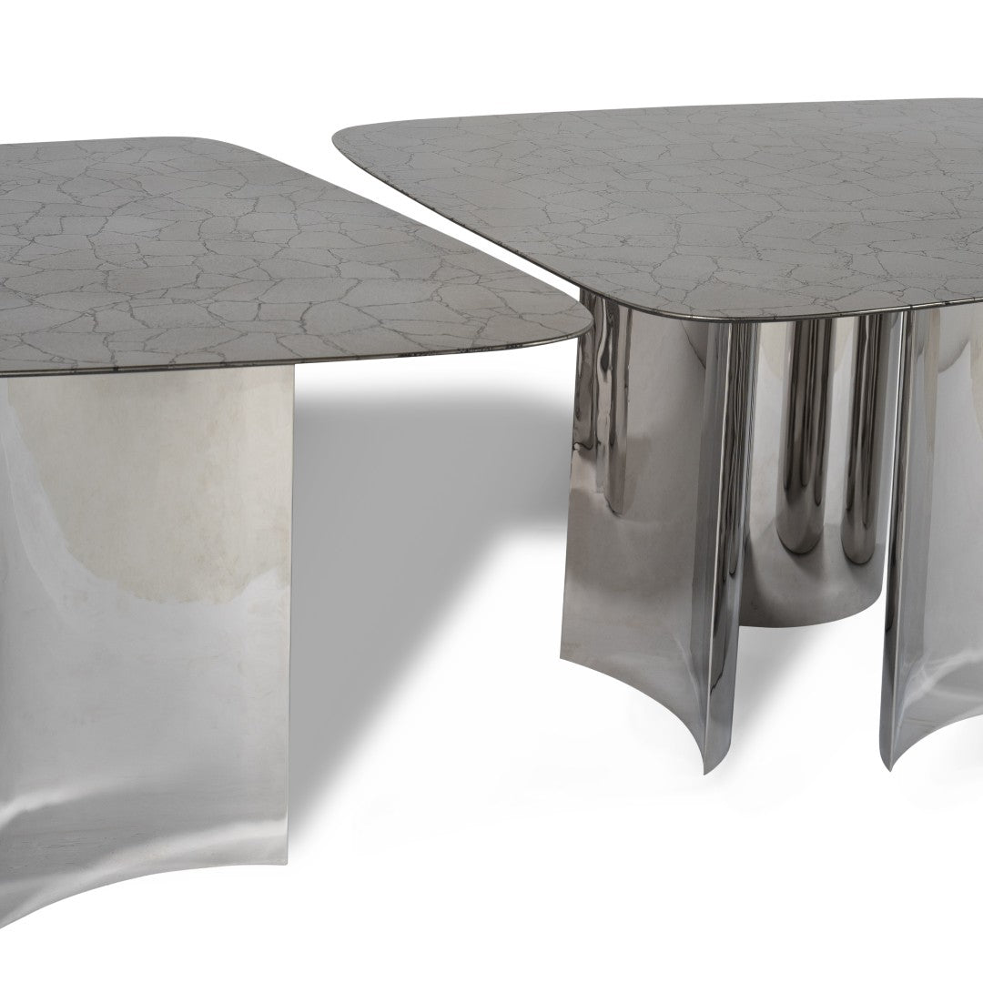 Rock Pyrite Dining Table