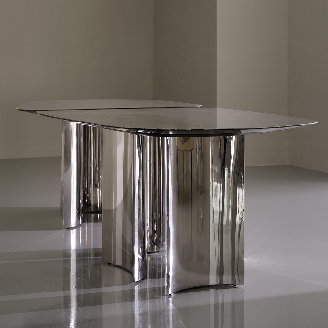 Rock Pyrite Dining Table