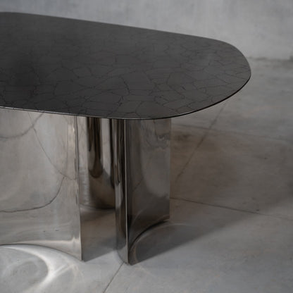 Rock Pyrite Dining Table