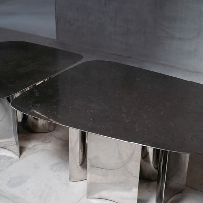 Rock Pyrite Dining Table